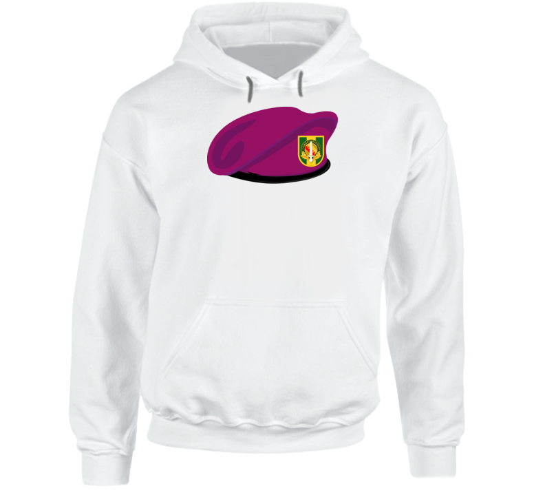 Army - Beret - 16th MP Bde w DUI wo Txt Hoodie