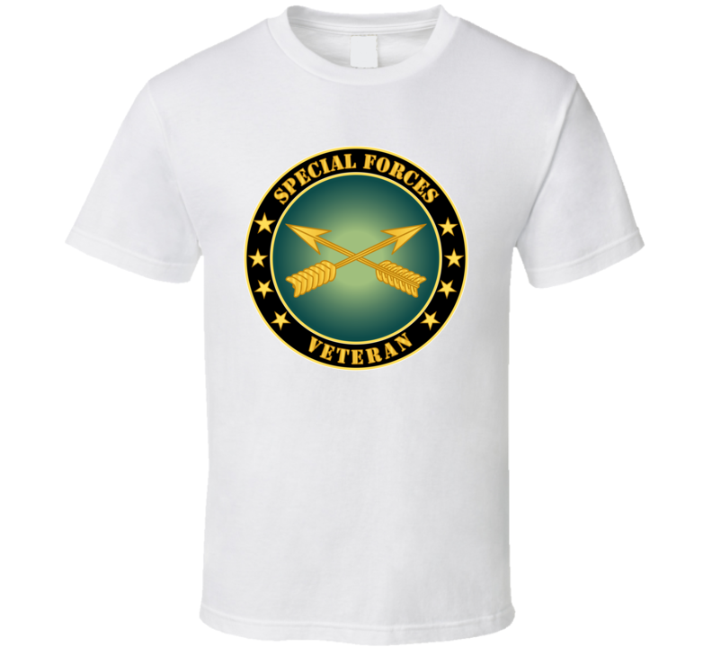 Army - Special Forces Veteran - Br T Shirt