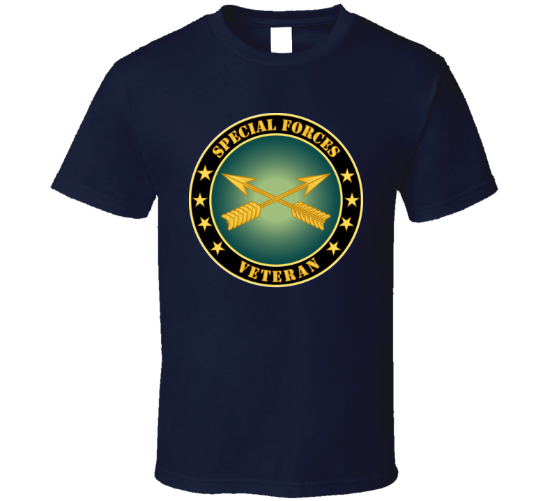 Army - Special Forces Veteran - Br T Shirt