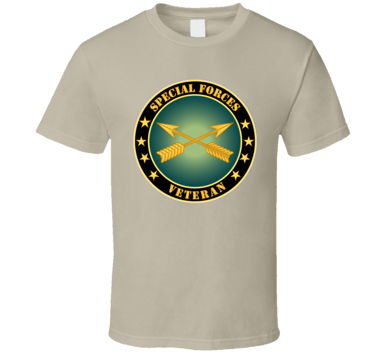 Army - Special Forces Veteran - Br T Shirt