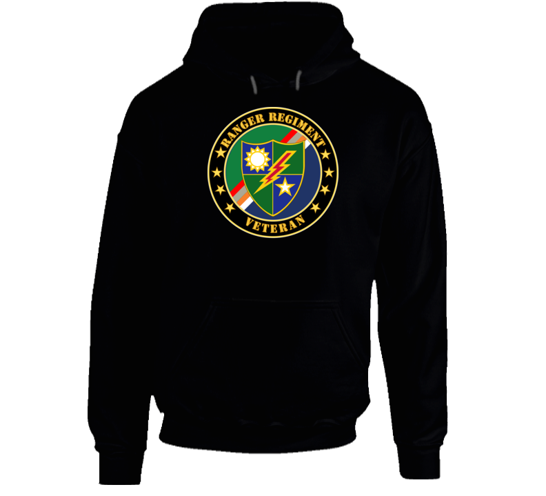 Army - Ranger Regiment Veteran - Dui Hoodie
