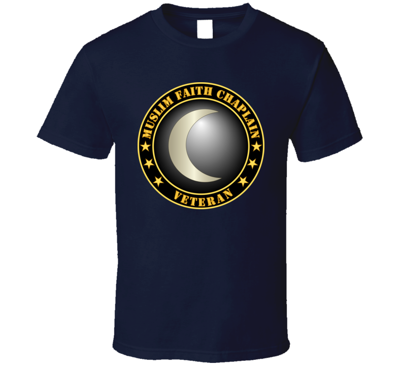 Army - Muslim Faith Chaplain Veteran T Shirt