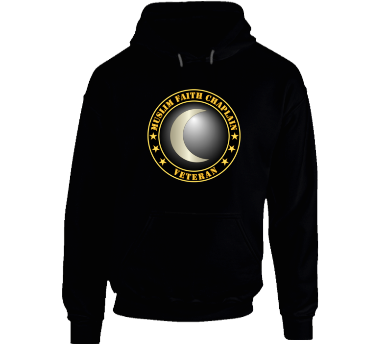Army - Muslim Faith Chaplain Veteran Hoodie