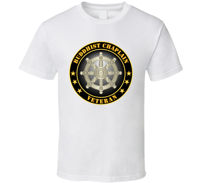 Army - Buddhist Chaplain Veteran T Shirt