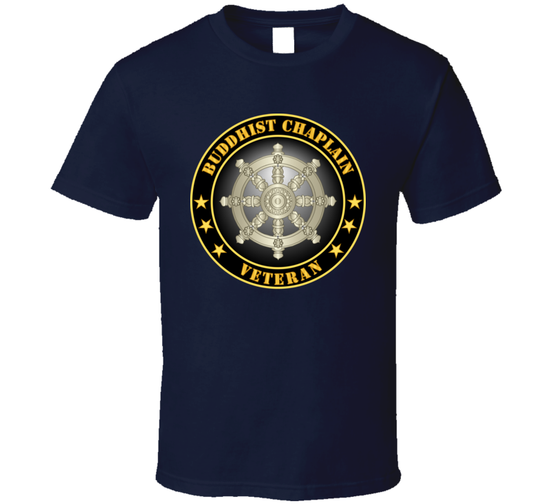 Army - Buddhist Chaplain Veteran T Shirt