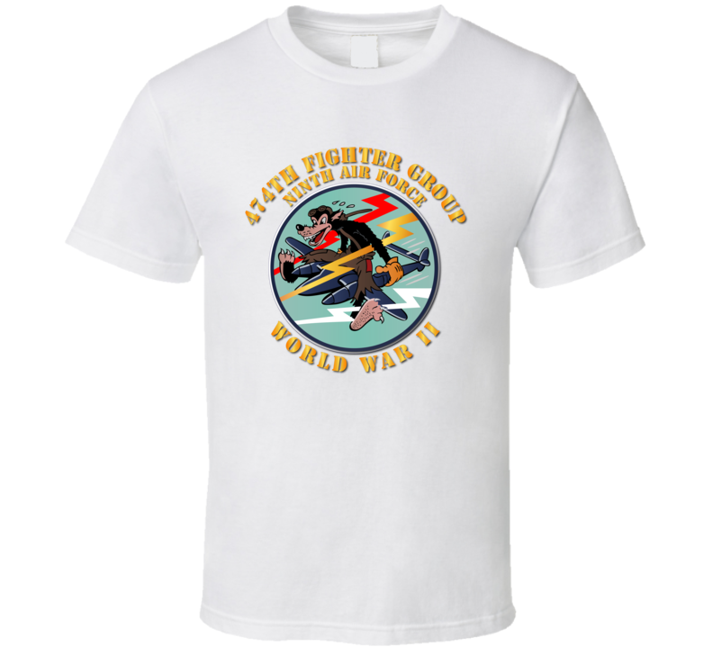 Aac - 474th Fighter Group - 9th Af - T-shirt