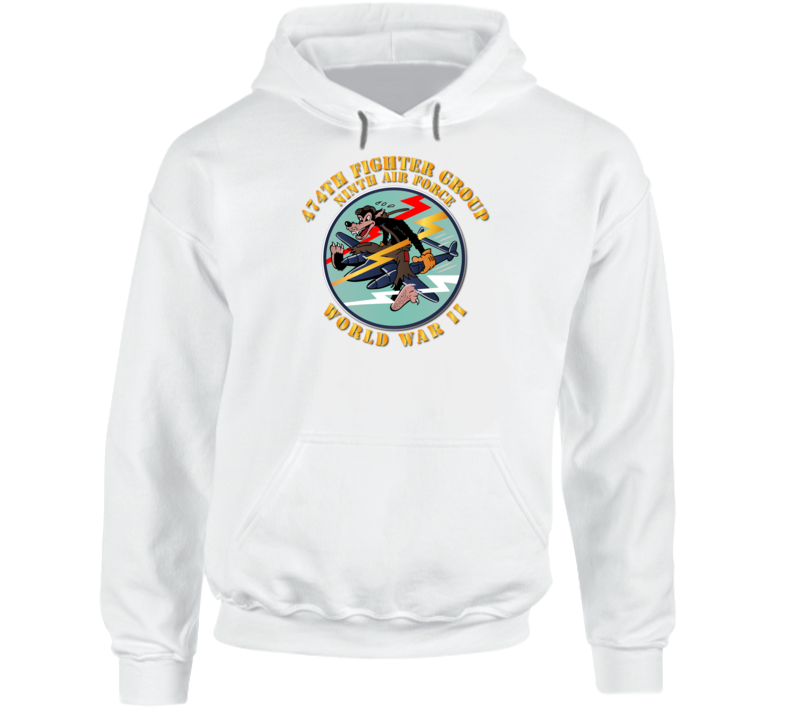 Aac - 474th Fighter Group - 9th Af - Hoodie