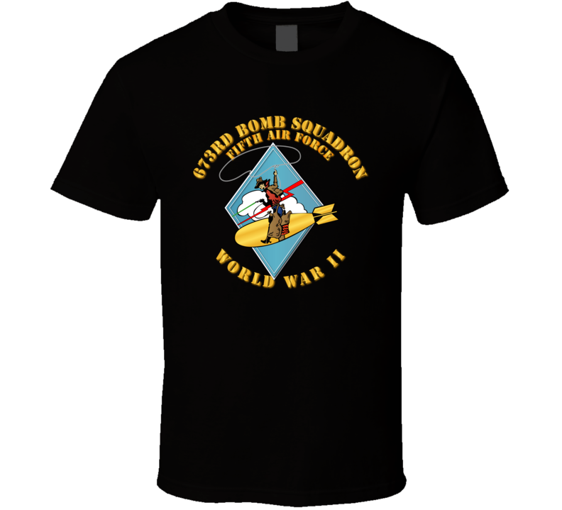 Aac - 673rd Bomb Squadron - 5th Af - T-shirt