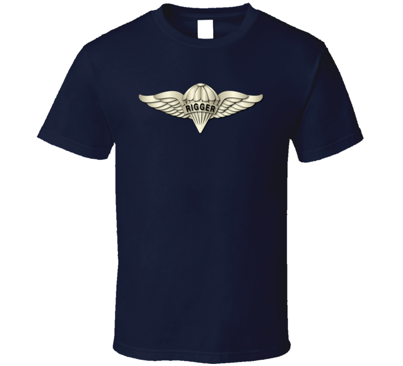 Army - Parachute Rigger Metal V1 Wo Txt T-shirt