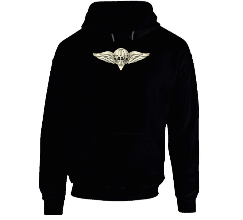 Army - Parachute Rigger Metal V1 Wo Txt Hoodie