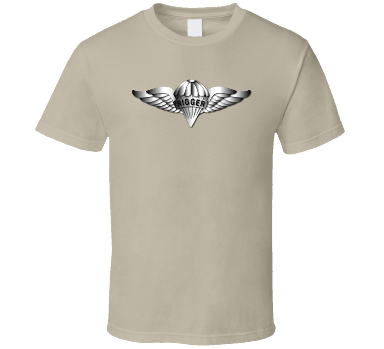 Army - Parachute Rigger Metal Wo Txt T-shirt