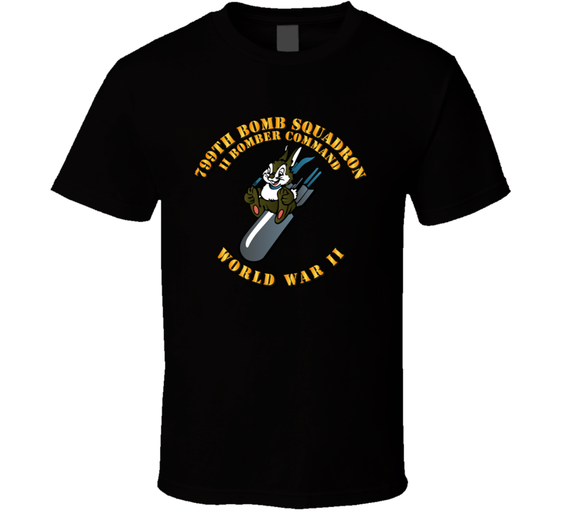 Aac - 799th Bomb Squadron - Ii Bomber Cmd T-shirt