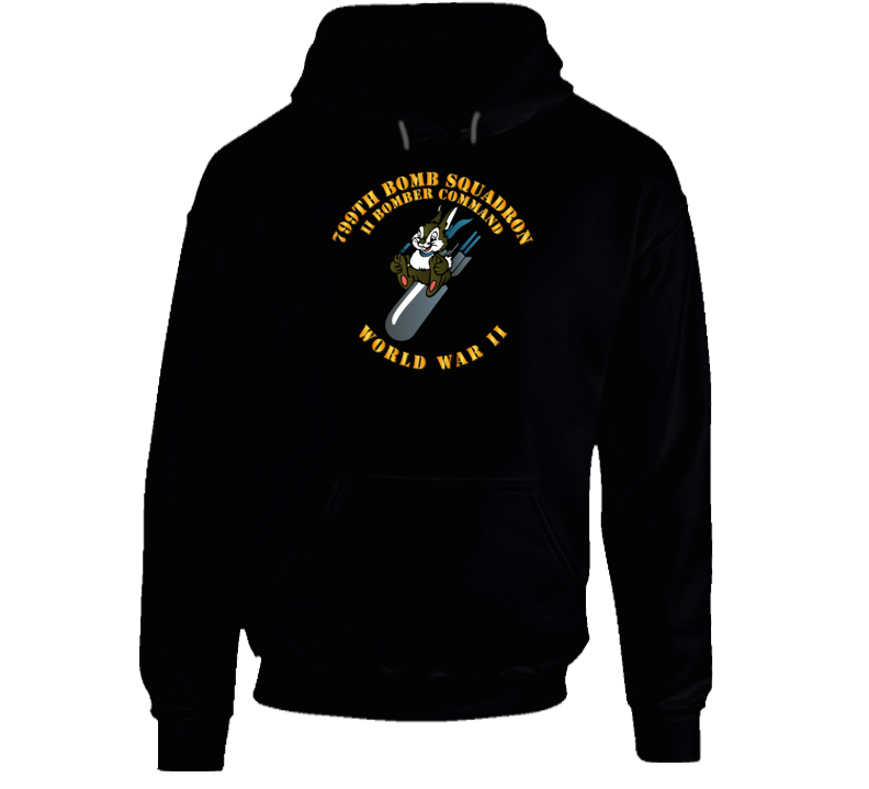 Aac - 799th Bomb Squadron - Ii Bomber Cmd Hoodie