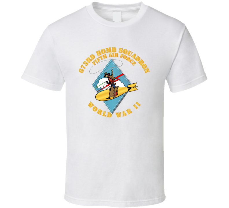 Aac - 673rd Bomb Squadron - 5th Af - T-shirt