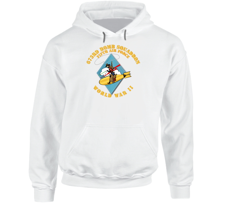 Aac - 673rd Bomb Squadron - 5th Af - Hoodie