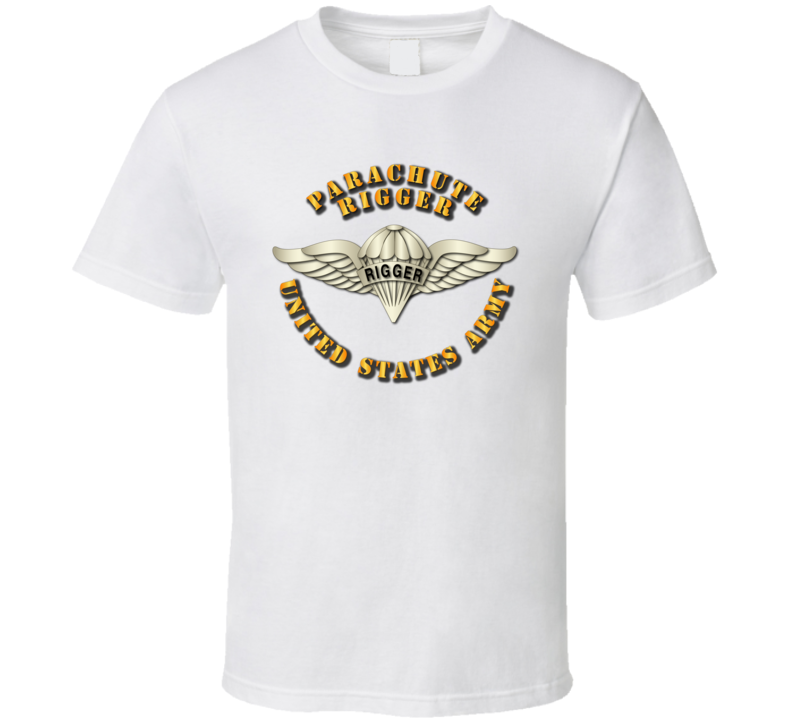 Army - Parachute Rigger Metal V1 - T-shirt