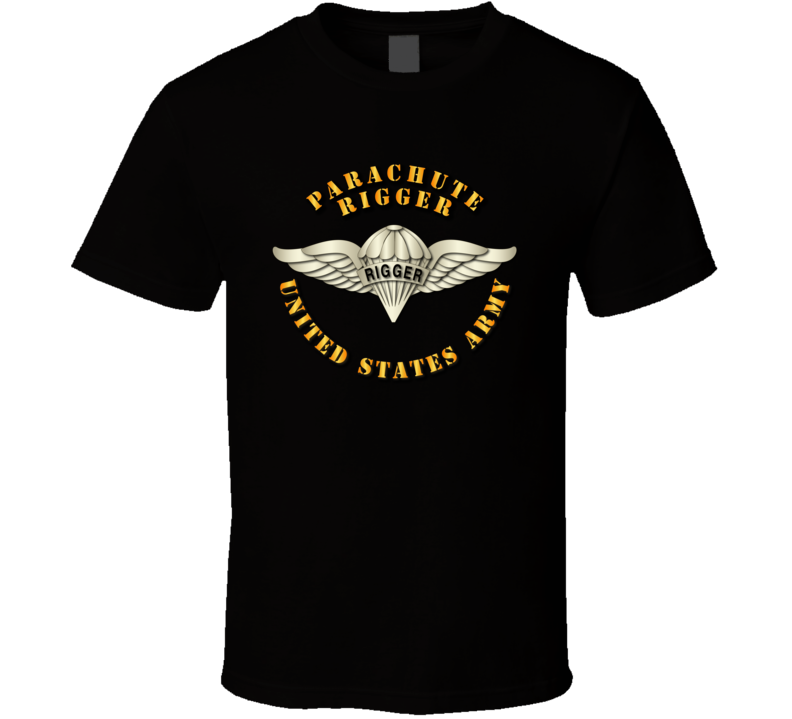 Army - Parachute Rigger Metal V1 - T-shirt