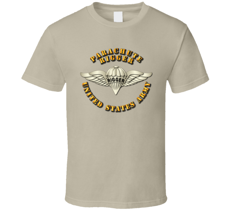 Army - Parachute Rigger Metal V1 - T-shirt