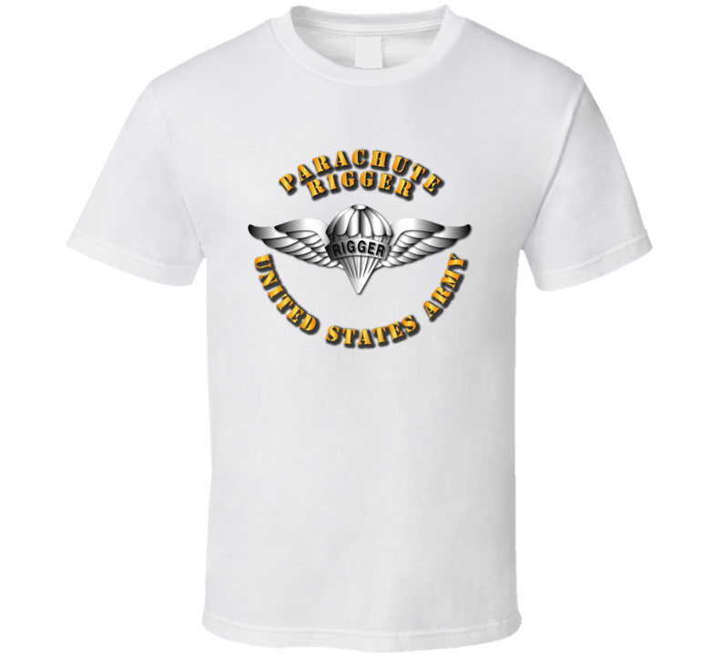 Army - Parachute Rigger Metal - T-shirt