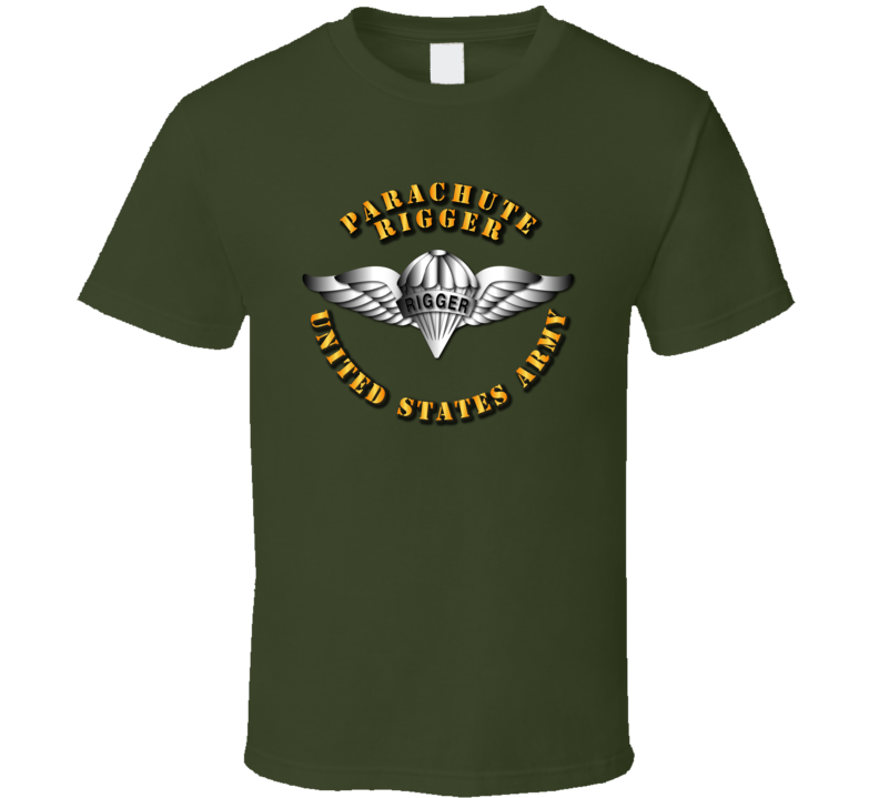 Army - Parachute Rigger Metal - T-shirt
