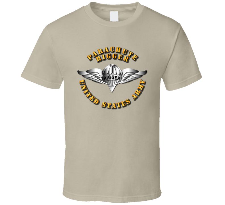 Army - Parachute Rigger Metal - T-shirt