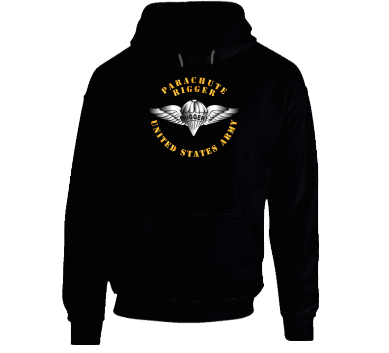 Army - Parachute Rigger Metal - Hoodie