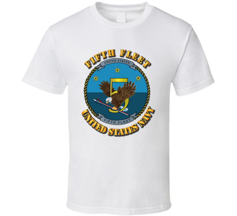 Navy - Fifth Fleet T Shirt