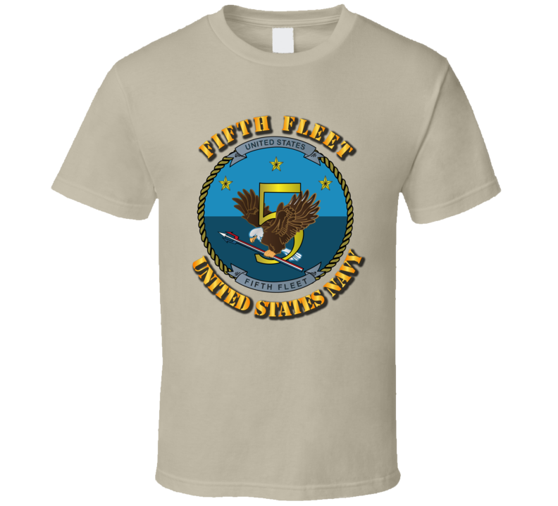 Navy - Fifth Fleet T Shirt