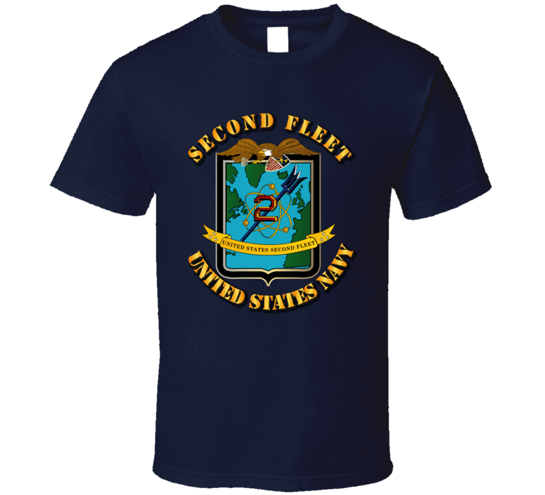 Navy - Second Fleet T Shirt