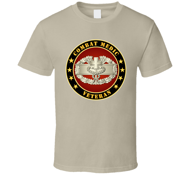 Army - Combat Medic Veteran T Shirt