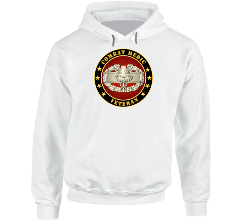 Army - Combat Medic Veteran Hoodie