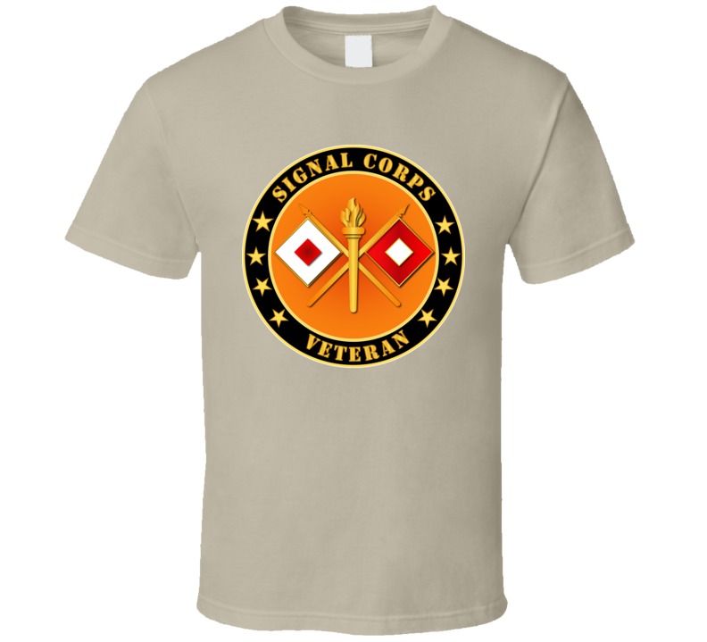 Army - Signal Corps Veteran T Shirt