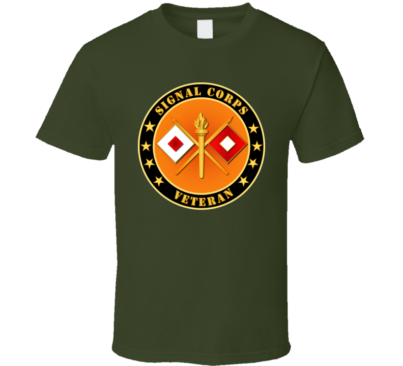 Army - Signal Corps Veteran T Shirt