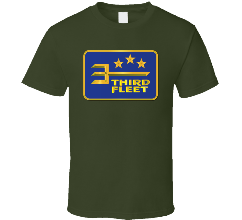Navy - Third Fleet Wo Txt - T-shirt