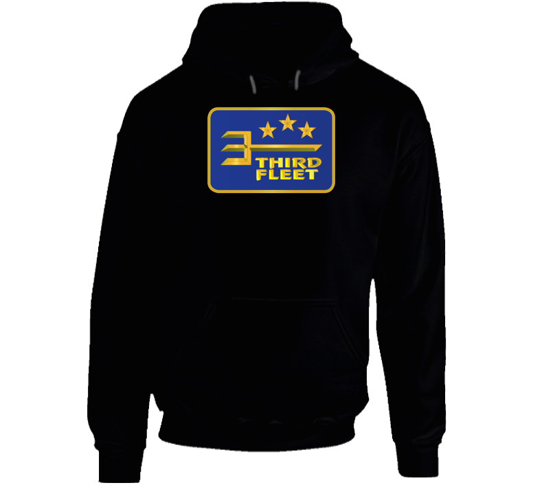 Navy - Third Fleet Wo Txt - Hoodie