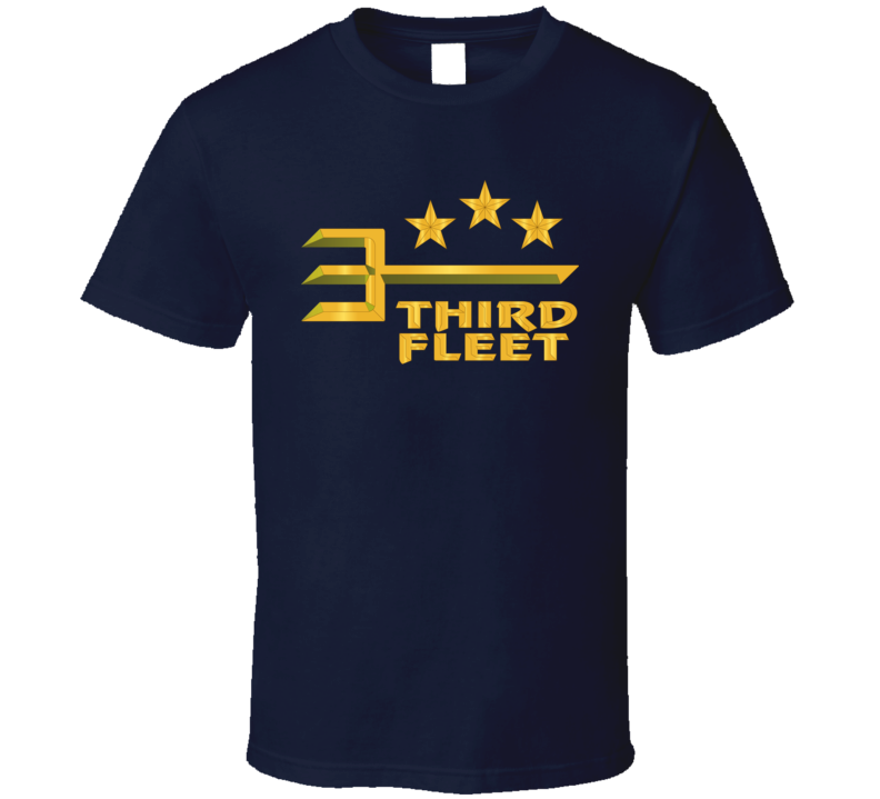 Navy - Third Fleet Wo Txt Wo Backgrnd - T-shirt