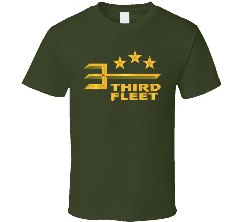 Navy - Third Fleet Wo Txt Wo Backgrnd - T-shirt