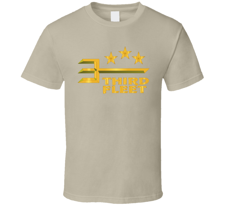 Navy - Third Fleet Wo Txt Wo Backgrnd - T-shirt