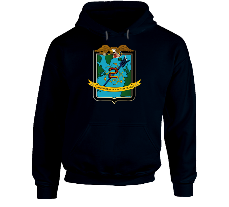Navy - Second Fleet Wo Txt - Hoodie