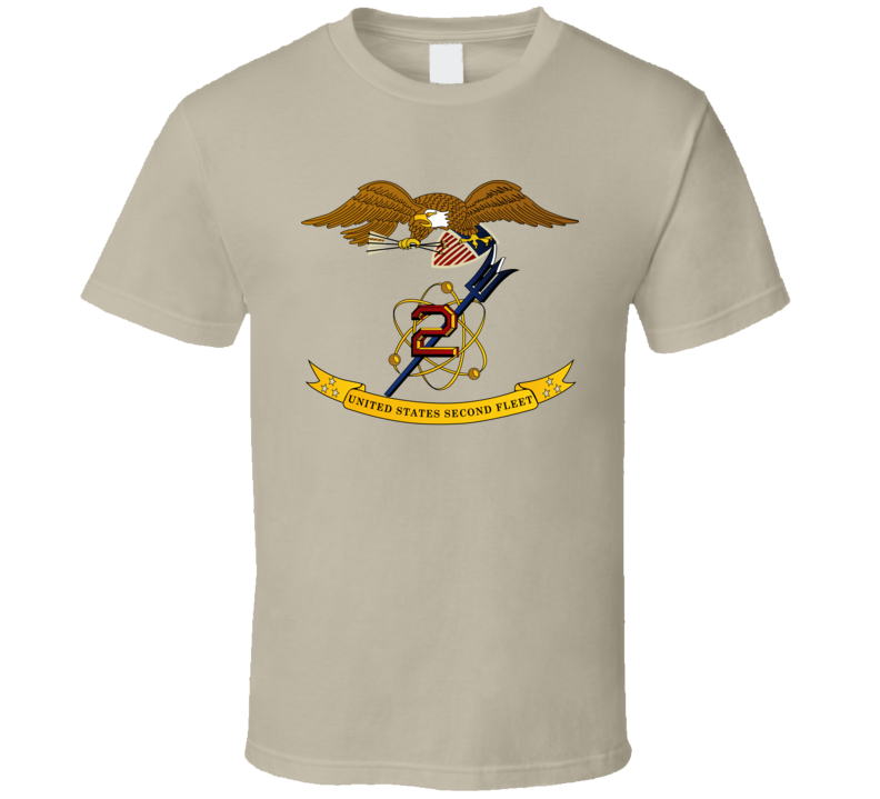 Navy - Second Fleet Wo Txt Wo Backgrnd - T-shirt