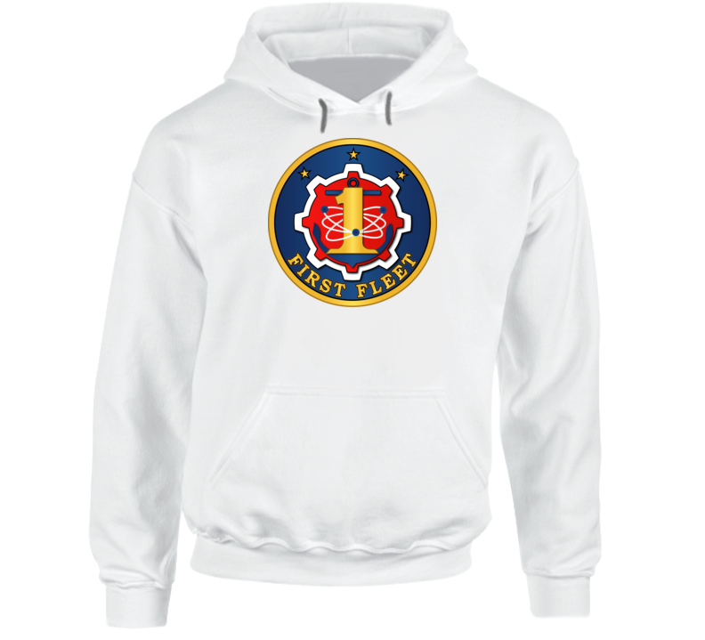 Navy - First Fleet Wo Txt - Hoodie