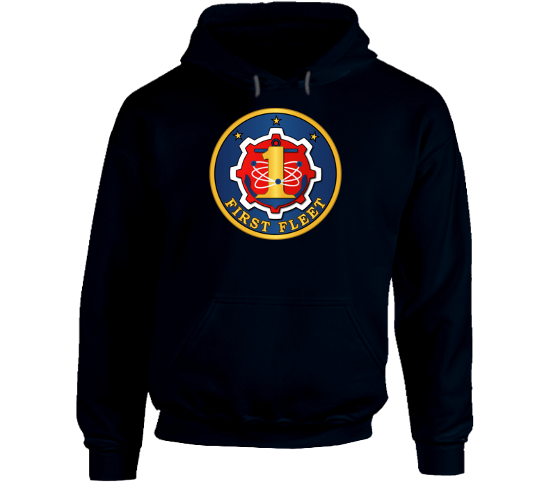 Navy - First Fleet Wo Txt - Hoodie