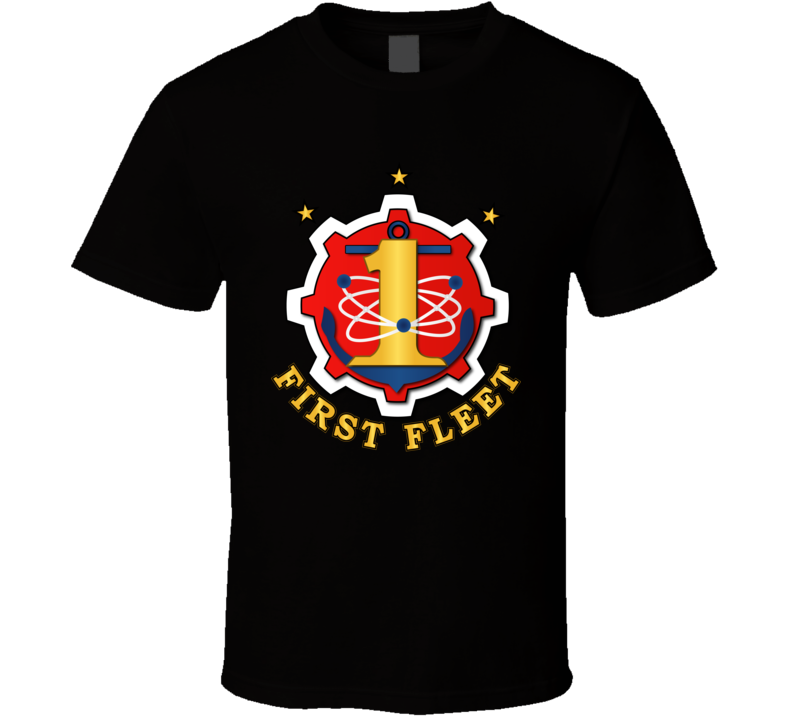 Navy - First Fleet wo Txt wo Backgrnd - T-Shirt