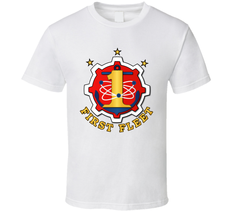 Navy - First Fleet wo Txt wo Backgrnd - T-Shirt