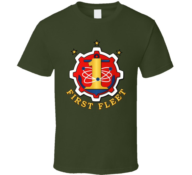 Navy - First Fleet wo Txt wo Backgrnd - T-Shirt