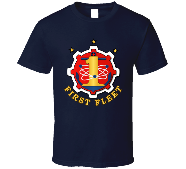 Navy - First Fleet wo Txt wo Backgrnd - T-Shirt