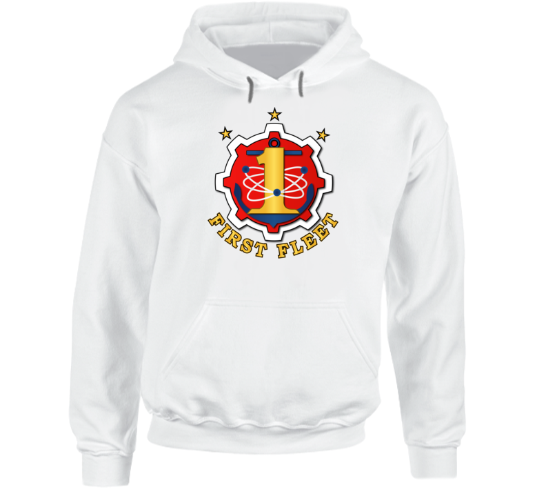 Navy - First Fleet Wo Txt Wo Backgrnd - Hoodie