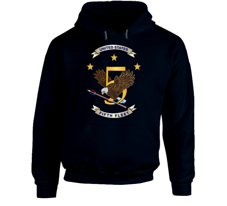 Navy - Fifth Fleet Wo Txt Wo Backgrnd Hoodie Navy - Fifth Fleet Wo Txt Wo Backgrnd Hoodie