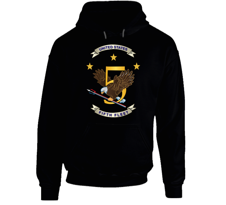 Navy - Fifth Fleet Wo Txt Wo Backgrnd Hoodie Navy - Fifth Fleet Wo Txt Wo Backgrnd Hoodie
