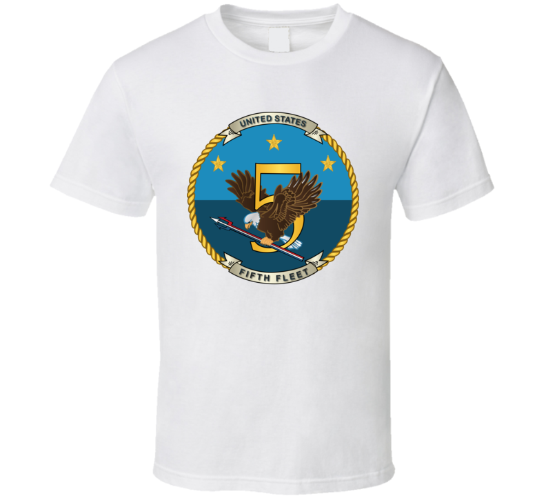 Navy - Fifth Fleet Wo Txt T-shirt Navy - Fifth Fleet Wo Txt T-shirt